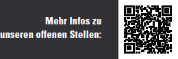 Mehr Infos zu unseren offenen STellen: